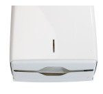 Distributeur essuie-mains manuel blanc Bruneau