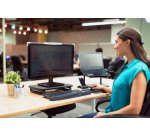 KENSINGTON Supporto ergonomico per monitor SmartFit® Plus, per monitor fino a 24”, nero