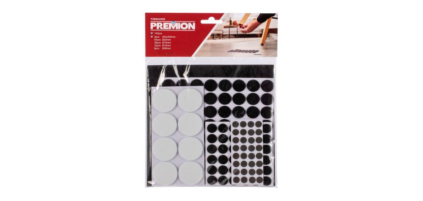 Protector de suelo para muebles Premion - 142 piezas