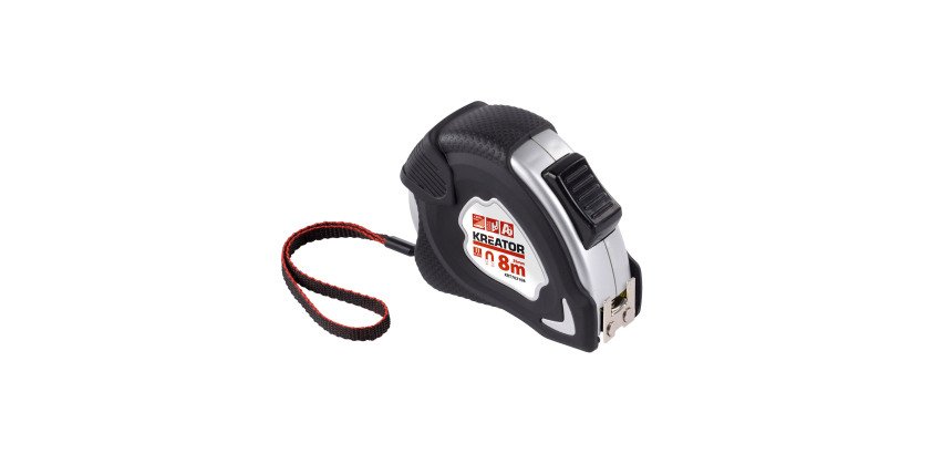 Cinta métrica Kreator 8m aluminio