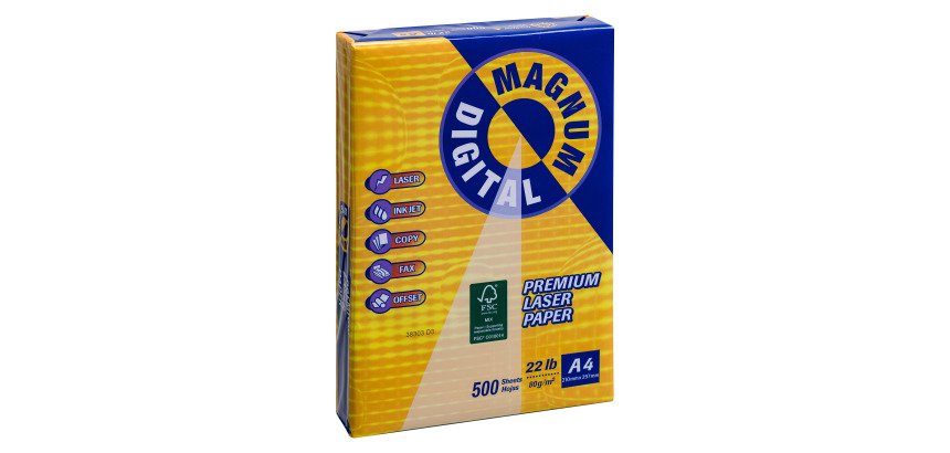 Papier A4 blanc 80 g Magnum - Ramette de 500 feuilles