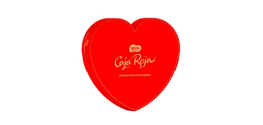 Caja de bombones Nestle Corazón