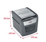 Destructora automática Rexel Optimum AutoFeed 45X de corte en partículas