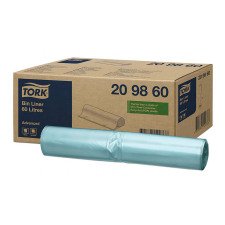 TORK Sac poubelle, vert, 60 litres