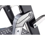 Scala doppia Gierre Professional AL756 per uso professionale in alluminio, 7 gradini