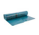 Sac poubelle, 160 litres, en LDPE, bleu