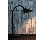 Lampada da tavolo Unilux Sol nero 4 w