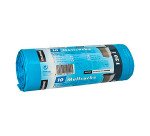 Sac poubelle LDPE, 120 litres, bleu