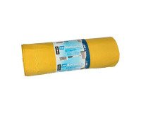Sac poubelle LDPE, 120 litres, jaune