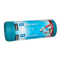 Sac poubelle LDPE, 240 litres, bleu