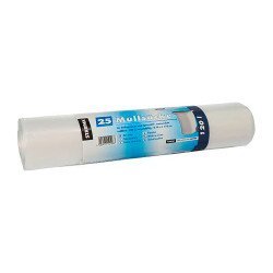 Sac poubelle LDPE, 120 litres, transparent