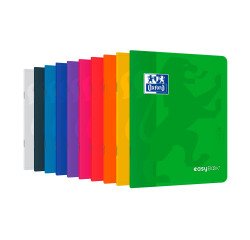 Cahier OXFORD EasyBook 17 x 22 cm grands carreaux 96 pages