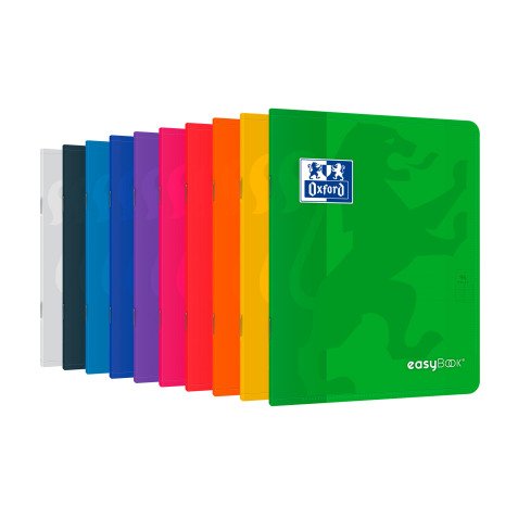 Cahier OXFORD EasyBook 17 x 22 cm grands carreaux 96 pages