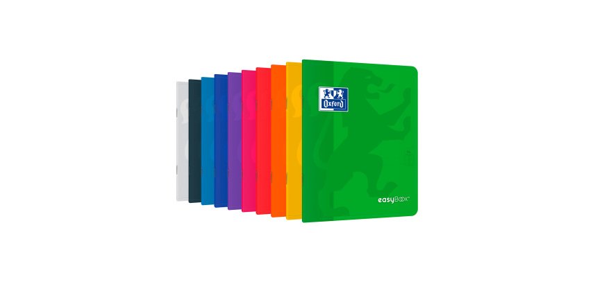 Cahier OXFORD EasyBook 17 x 22 cm grands carreaux 96 pages