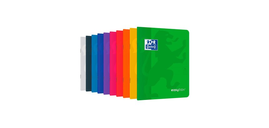 Cahier OXFORD EasyBook 17 x 22 cm grands carreaux 96 pages