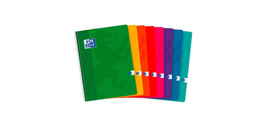 Cahier OXFORD Color Life 24 x 32 cm grands carreaux 100 pages