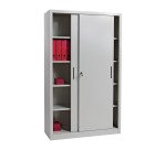 Armadio con porte 5 grigio 1.800 x 450 x 2.000 mm
