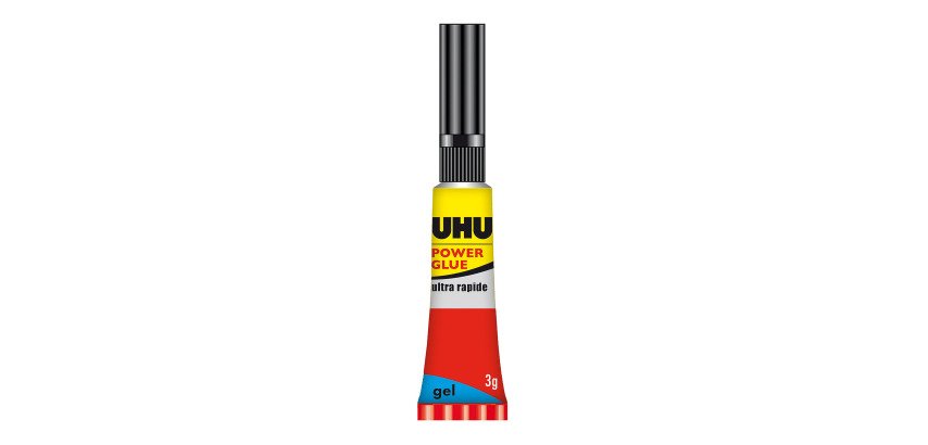 Klebstoff Uhu Power Glue Gel - Tube mit 3 g