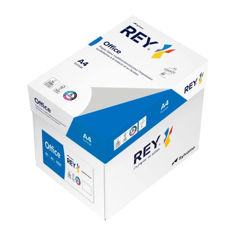 Papier A4 blanc 80 g Rey Office - Boîte de 2500 feuilles