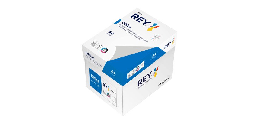 Rey Office wit A4-papier 80 g - Doos van 2500 vellen