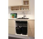 Plast team Poubelle AVEDORE, 20 litres, noir