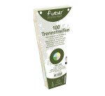 Intercalaires trapèze perforés Exacompta - 105 x 240 mm - Paquet de 100