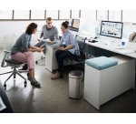 Poubelle automatique 'NO TOUCH', 12 litres, argent