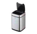 Poubelle automatique 'NO TOUCH', 6 litres, argent