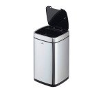 Poubelle automatique 'NO TOUCH', 12 litres, argent