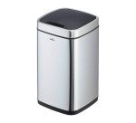 Poubelle automatique 'NO TOUCH', 12 litres, argent