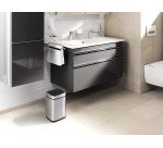 Poubelle automatique 'NO TOUCH', 6 litres, argent