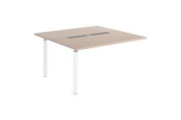 Module d'extension L 140 x P 140 cm pour table modulable Belem