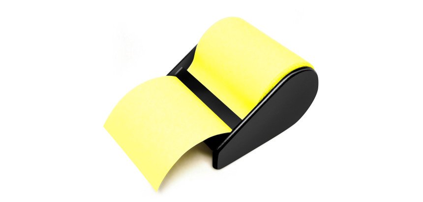 Rouleau distributeur de notes repositionnables 60 mm x 10 m Wonday