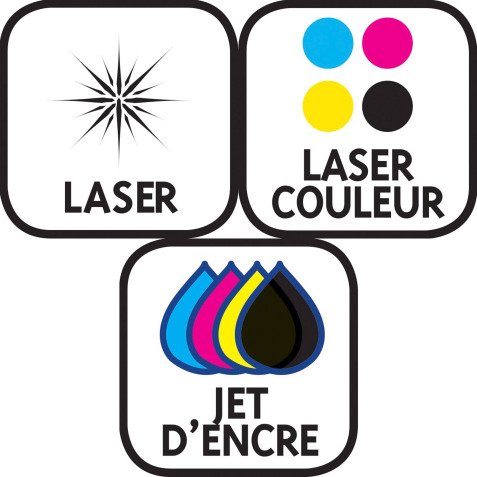 Etiquette multi-usages 105 x 37 mm Avery Office Star blanche - Boîte de 1600