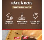 Pâte à bois à l'eau - chêne moyen - 250 g