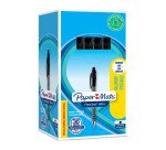 PaperMate Ballpoint Pen Flexgrip Ultra 0.5 mm Black Pack of 36