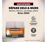 Sintopierre répare sols et murs 280g blanc