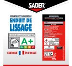Enduit de lissage mural Sader - Tube de 330 g