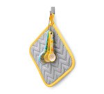 Crochet adhésif métal gris Command 3M jusqu'à 225 g - Lot de 4