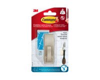 Kleefhaak grijs metaal Command 3M tot 1,3 kg