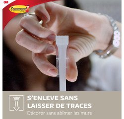 Kleefhaak grijs metaal Command 3M tot 450 g