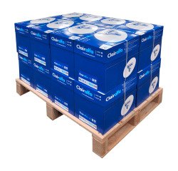 Paper A4 white 80 g Clairefontaine Clairalfa - disposable pallet 80 reams