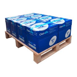 Papier A4 wit 80 g Clairefontaine Clairalfa - wegwerppallet 40 pakken met 500 vellen