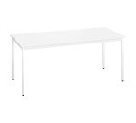 Table multi-usages plateau blanc L 180 x P 80 cm