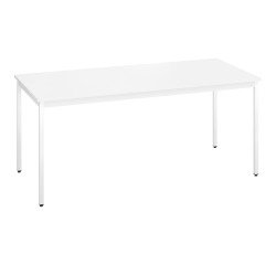 Table multi-usages plateau blanc L 180 x P 80 cm