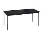 Table multi-usage plateau noir L 180 x P 80 cm Zonza