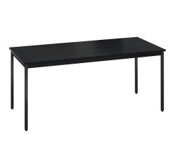 Table multi-usage plateau noir L 180 x P 80 cm Zonza