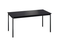 Table multi-usage plateau noir L 160 x P 80 cm Zonza