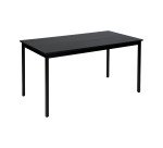 Table multi-usage plateau noir L 140 x P 70 cm Zonza