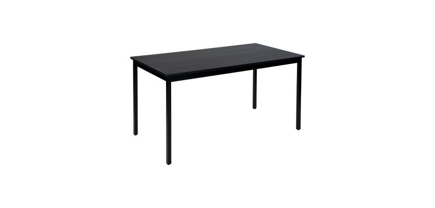 Table multi-usage plateau noir L 140 x P 70 cm Zonza